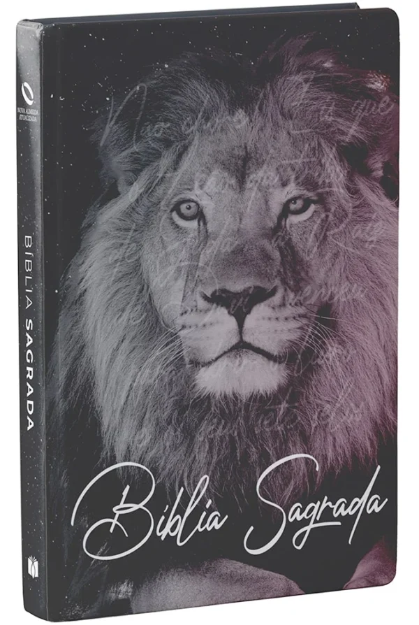 Bíblia Sagrada Leão Universo | NAA | Letra Normal | Capa Dura